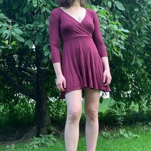 Forever 21 Plum Dress